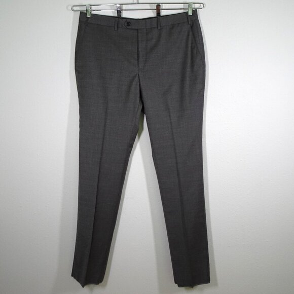 Ralph Lauren Dress Pants Men's Size 38x36 Gray Unfinished Hem READ DESCRIPTION - Picture 1 of 7